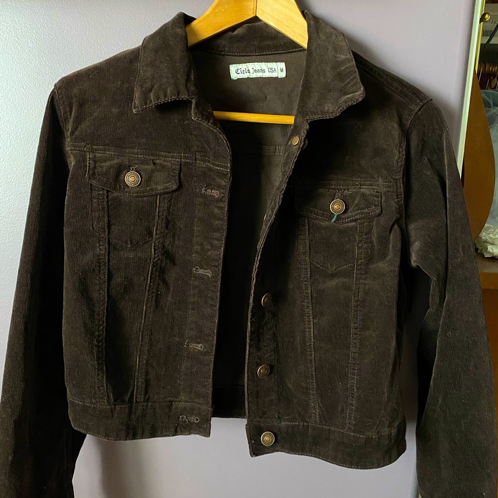 Brown corduroy jacket! Never worn, super comfy and great for fall!